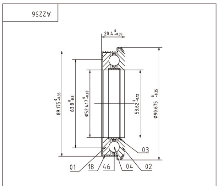 A2256 Bearing 